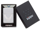Zippo U.S. Air Force High Polish Chrome 29887