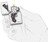 Zippo Spazuk Flower Pistol White Matte 29894