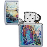 Zippo Rust Patina Street Chrome 29897