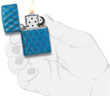 Zippo Armor High Polish Blue Diamonds 29964