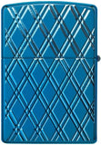 Zippo Armor High Polish Blue Diamonds 29964