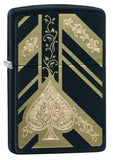 Zippo Ace of Spades Black Matte 29998
