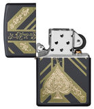 Zippo Ace of Spades Black Matte 29998