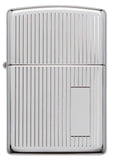 Zippo Engine Turned High Polish Chrome 350