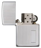 Zippo Engine Turned High Polish Chrome 350