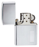 Zippo Engine Turned High Polish Chrome 350