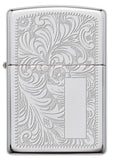 Zippo Venetian High Polish Chrome Lustre 352