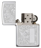 Zippo Venetian High Polish Chrome Lustre 352