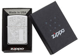 Zippo Venetian High Polish Chrome Lustre 352