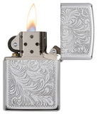 Zippo Venetian High Polish Chrome Lustre 352