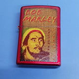 zippo Bob Marley Candy Apple Red 43389