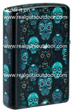 Zippo Sugar Skull Design Glow in the Dark 540 Color 46017