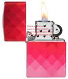 Zippo Ombre Pixel Deep Crimsons 540 Color 46129