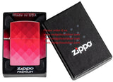 Zippo Ombre Pixel Deep Crimsons 540 Color 46129