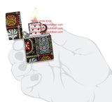 Zippo Tapestry Pattern Design 540 Fusion Finished 46146