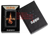 Zippo Def Leppard Burning Violin Black Matte 46153