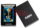 Zippo Cosmic Zippo Design Sky Blue Matte 46155