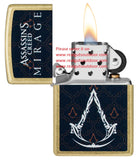 Zippo Assassin's Creed Mirage Design Street Brass 46157
