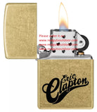 Zippo Eric Clapton Logo Street Brass 46162
