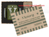 Zippo VE/VJ 80th Anniversary Collectible WWII Limited Edition 9000 pcs 46949