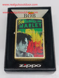 Zippo Bob Marley Street Brass Color Image 46992