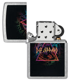Zippo Def Leppard Design Street Chrome 48175