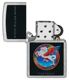 Zippo Steve Miller Band Welcome to The Vault Design Street Chrome 48179