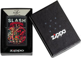 Zippo Slash Design Black Matte 48187
