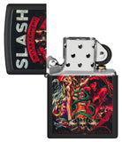 Zippo Slash Design Black Matte 48187