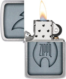 Zippo Flame Design 1941 Replica Brushed Chrome 48190