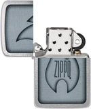 Zippo Flame Design 1941 Replica Brushed Chrome 48190