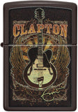 Zippo Eric Clapton Guitar Design Brown 48196