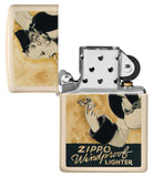 Zippo Windy Design Flat Sand 48198