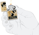 Zippo Windy Design Flat Sand 48198