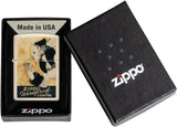 Zippo Windy Design Flat Sand 48198