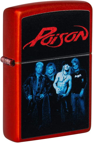 Zippo Poison Design Metallic Red 48206