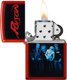 Zippo Poison Design Metallic Red 48206
