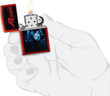Zippo Poison Design Metallic Red 48206