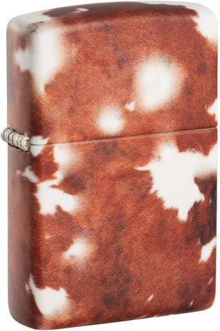 Zippo 540 Color Cow Print Design 48216