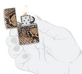Zippo Snake Skin Design 540 Color 48256