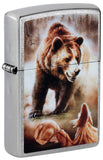 Zippo Mazzi Grizzly Bear Street Chrome 48330