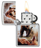 Zippo Mazzi Grizzly Bear Street Chrome 48330