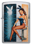 Zippo Playboy Playmate Brushed Chrome 48374