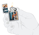 Zippo Playboy Playmate Brushed Chrome 48374