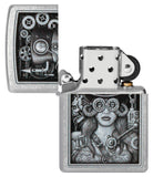 Zippo Steam Punk Woman Street Chrome 48387