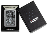 Zippo Steam Punk Woman Street Chrome 48387