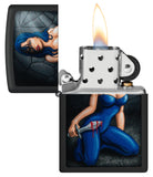 Zippo Woman Dagger Black Matte 48388