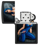 Zippo Woman Dagger Black Matte 48388