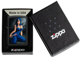 Zippo Woman Dagger Black Matte 48388
