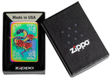 Zippo Rose Snake Tattoo Design Multi Color 48395